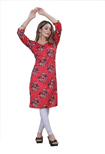 Image of Women's Multicolor Stylish Crepe Kurta||Pack of 2 Kurta||Kurta for Women