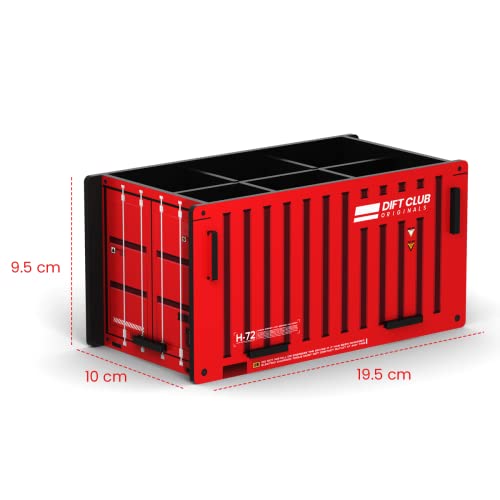 Image of Pen Holder Shipping container shaped (Red)