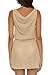 BECCA Gilded - Women's Dress, Sexy, Beach Cover Ups for Women, Gold, Small