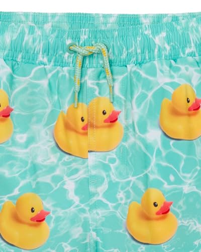 NEFF Swimsuit Men's Rubber Ducky Water Ripple 19" Adult Hot Tub Board Shorts2