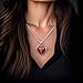 Controse HeartBeat Heart Necklace with Pendant (17
