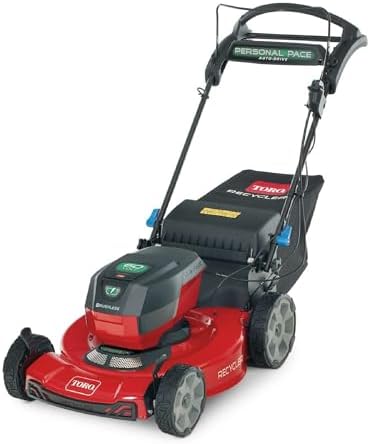 Toro Recycler 21466 22-Inch 60 V Battery Self-Propelled Lawn Mowe...