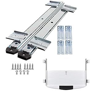 MUIDSEN Tastaturschubladenschienen Teleskop Kugelschlitten