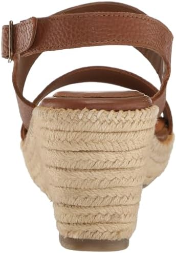 SoftWalk Women's Hartley Wedge Sandal, Brown, 7.5 Narrow | Image 2