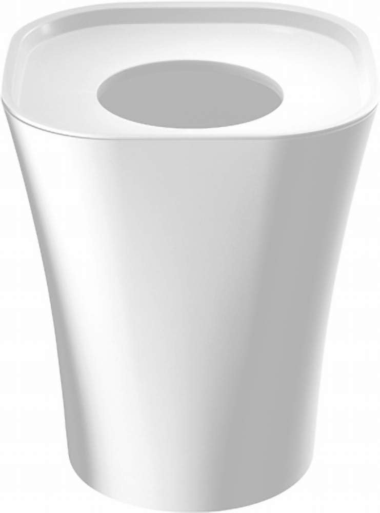 Amazon.co.jp: マジス トラッシュ 30.5x30.5x36cm ホワイト