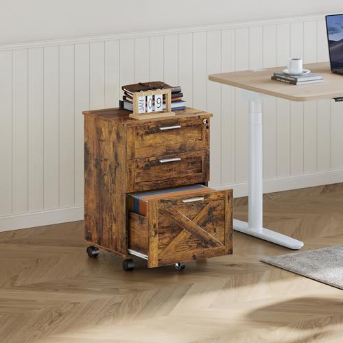 Cajonera con 3 cajones archivador móvil