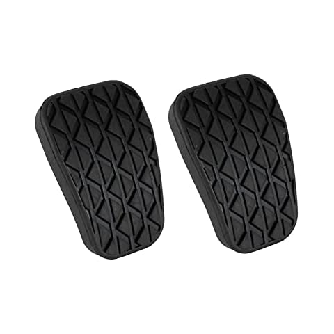 2 Pcs Clutch Brake Pedal Pad Rubber Covers For Ford Fiesta Mk6 Ecosport KA+ B-max (2009 Onward) 1534502 - AUTORCE Cover