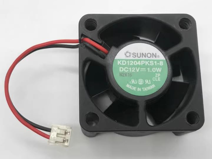 KD1204PKS1-8 DC12V 4CM Cooling Fan - 1.0W, Compact Size, High Efficiency