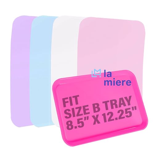 La Miere Disposable Tray Liners, Sanitary Covers For Size B Dental, Surgical, Medical Tray, Tattoo Table Station, Aesthetician Supplies, Single Use Paper Sheets 8.5 Inch X 12.25" thumb #1