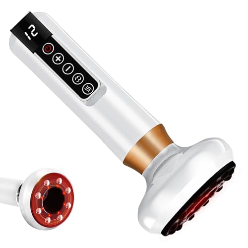 Appareil de massage cellulite, ventouse électrique, avec fonction chauffante, anti-cellulite, appareil de massage sous vide pour sculpter le corps, appareil de massage manuel réglable pour le ventre