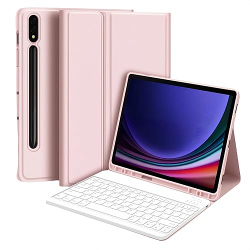 Etui Clavier pour Samsung Galaxy Tab S10+ / S9+ pour Transformer Votre Tablette en PC