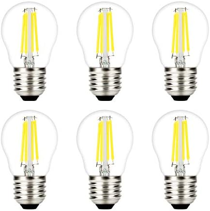 Crompton 4.5W LED Red GLS Bulb – ES E27 Edison Screw, 200+ Lumens, A60 Shape