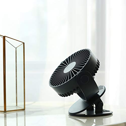 NOTONEON Mini ventilateur à clip
