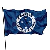 Cruzeiro Esporte Clube Home Garden Flag Outdoor Flag Banner Flag 3 x 5 Ft Decor Flag with Grommet