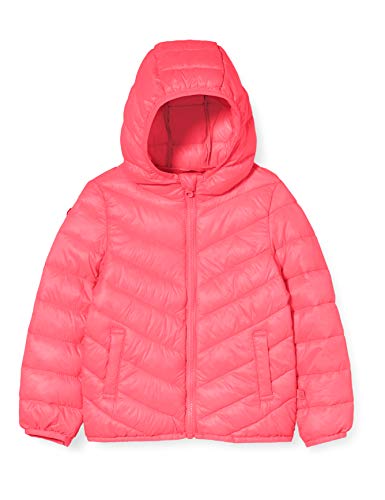 United Colors of Benetton 2RQ453HQ0 Cappotto, Rosa (Pink Peacock 2L3), 158 (Taglia Produttore:El) Bambina