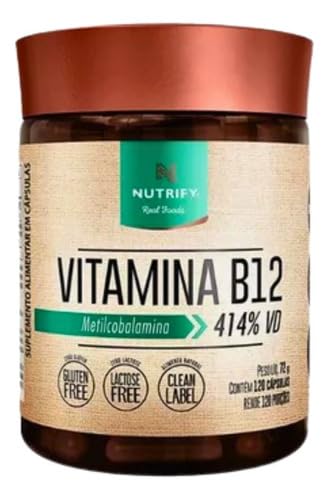 Vitamina b12 metilcobalamina 414% 120 caps nutrify