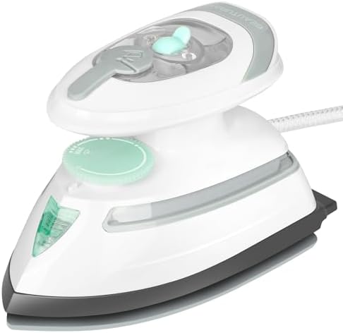 BEAUTURAL Mini Travel Steam Iron for Clothes