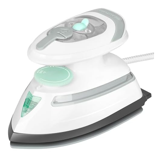 BEAUTURAL Mini Reisebügeleisen 120V/220V – Tragbares Dampfbügeleisen & Trockenbügeleisen mit Anti-Tropf-Funktion, 3 Temperaturstufen, Kompakt & Leicht – Perfekt für Reise, Patchwork und Näharbeiten