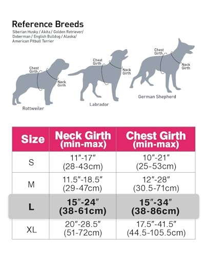 Joytale Dog Harness Large Dog No Pull Harness for Dogs with 2 Leash Clips - Image 3