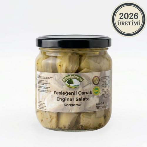 Fesleğenli Çanak Enginar Salata 425 cc Konserve