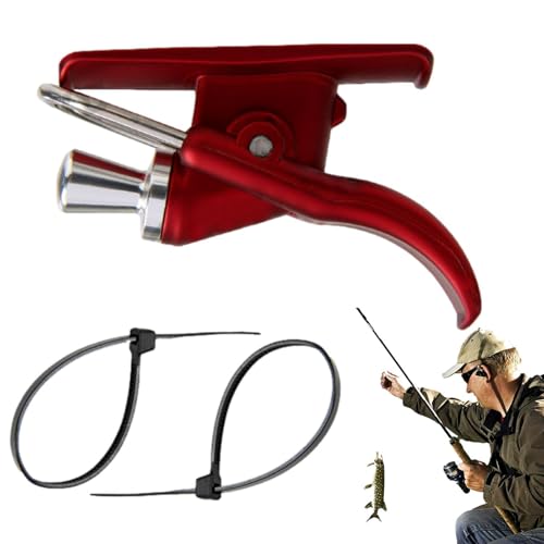 Gatillo de pesca con protector de dedo para lances de surfcasting potentes 5