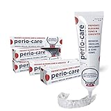 Perio-Care Gel for Trays (5 Tubes + Trays) - 1.7% Hydrogen Peroxide Gel - Designed to Treat Bleeding