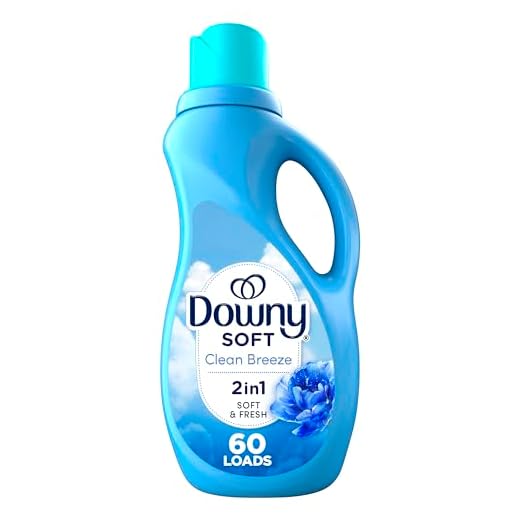 Downy Fabric Softener Liquid, Clean Breeze Scent, 44 fl oz, 60 Loads