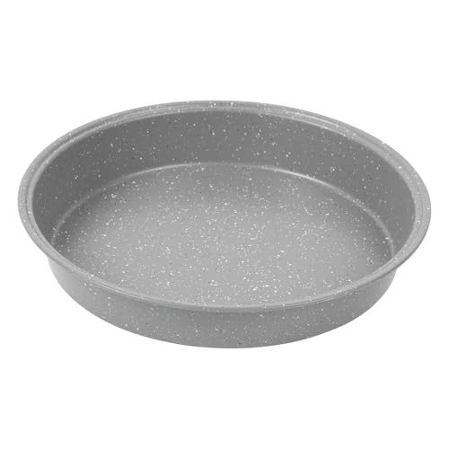 Salter Marblestone Moule à Gâteau Antiadhésif 24cm, Plaque De Cuisson, Acier Au Carbone, Plat Rond pour Pâtisserie, Gâteaux, Tarte, sans PFOA, Passe au...