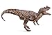 PNSO Prehistoric Dinosaur Models: Nick The Ceratosaurus 23.6