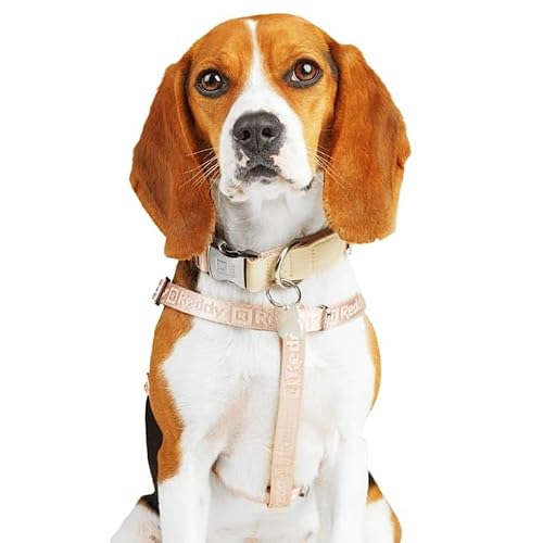 Reddy Pink Jacquard Dog Harness, Medium