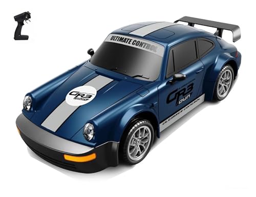 Image of Jack Royal Tokyo 911 Drift Remote Control 1:24 Scale Drift Car | 20Kmph, 2.4Ghz | Rc Drifting Car 4 Wheel Drive Boost Mode Long Range Remote Hard Plastic Top with LED Head Light