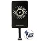 MyMax Superschneller 1300mA Typ C Qi kabelloser Ladeempfänger und Adapter für Google Pixel, Samsung, Huawei, LG, Sony, Motorola, Nokia, HTC und andere USB-C Android Handys (Modell: M1300)