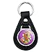 Black Leather Groovy Scooby-Doo Keychain