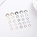 YOVORO 25Pcs Stainless Steel Fake Nose Ring Hoop for Men Women Faux Lip Ear Septum Ring Non-Pierced Body Jewelry ED