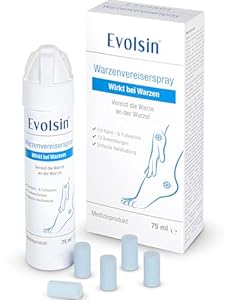 Evolsin Warzenvereiser Spray mit Applikatoren