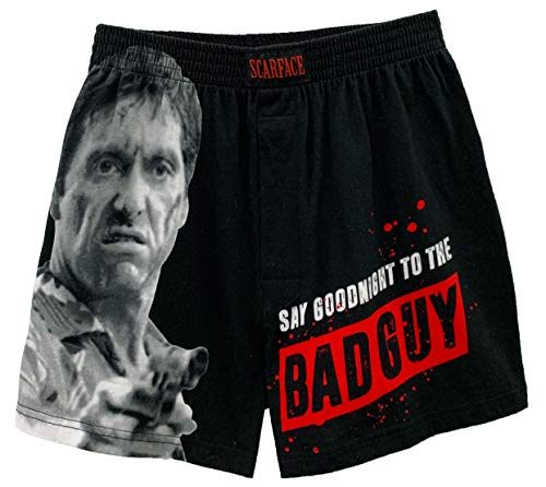 Scarface Tony Montana Men's Pajama Pants Loungewear - Boxer Shorts and Pants 2 Pieces Sets3