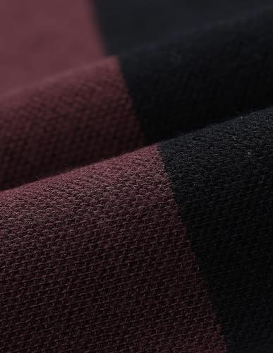 Image of U.S. Polo ASSN. Striped Slim Fit Polo T Shirts for Men - 100% Cotton, Half Sleeves Mens Tshirt