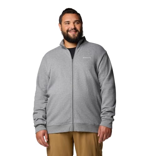 Chaqueta Columbia Hart Mountain con cremallera completa para hombre en algodón