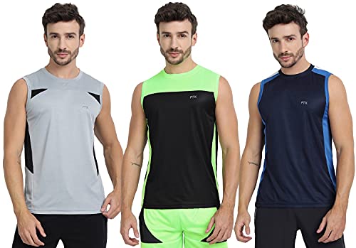 Image of FTX Men's Solid Regular Fit T-Shirt