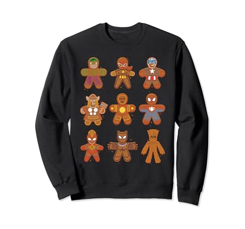 Weihnachten Marvel Universe Christmas Gingerbread Avengers Sweatshirt