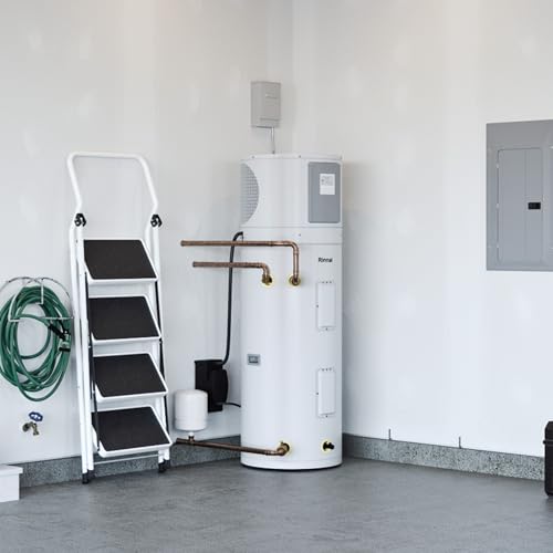 Rinnai REHP65 Electric Heat Pump Water Heater‚ 65 Gallon, 240V, 30A, Energy Star Certified, 3.90 UEF, 80 Gallon First Hour Delivery for Residential Use