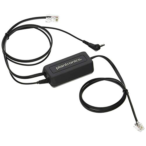 Plantronics TR-11 Electronic Hook Switch Adapter (88608-11),Black