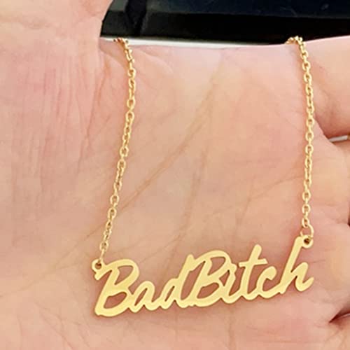 Jude Jewelers Stainless Steel Best Friends Bad Bitch School Class Graduation Party Holiday Pendant Necklace2