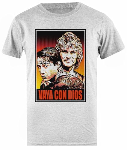 Photo de Point Break Vaya Con Dios T-Shirt Homme Basic Coton Gris