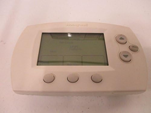 Honeywell TH6110D1021 FocusPRO 6000 5+1+1 Day Programmable Thermostat – Large Screen, 1H/1C, Auto C/O, Dual Powered