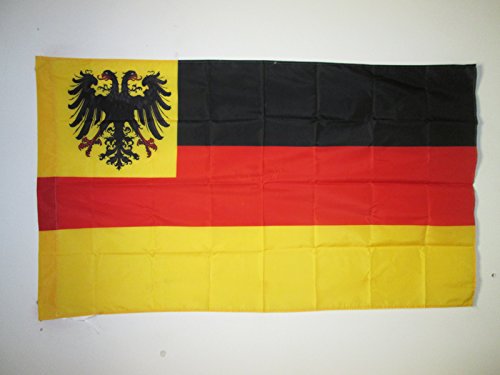 AZ FLAG, German Confederation 1815-1866 Flag, 2x3 Ft, Deutscher Bund Banner with Sleeve, 100% Polyester, Fade Resistant