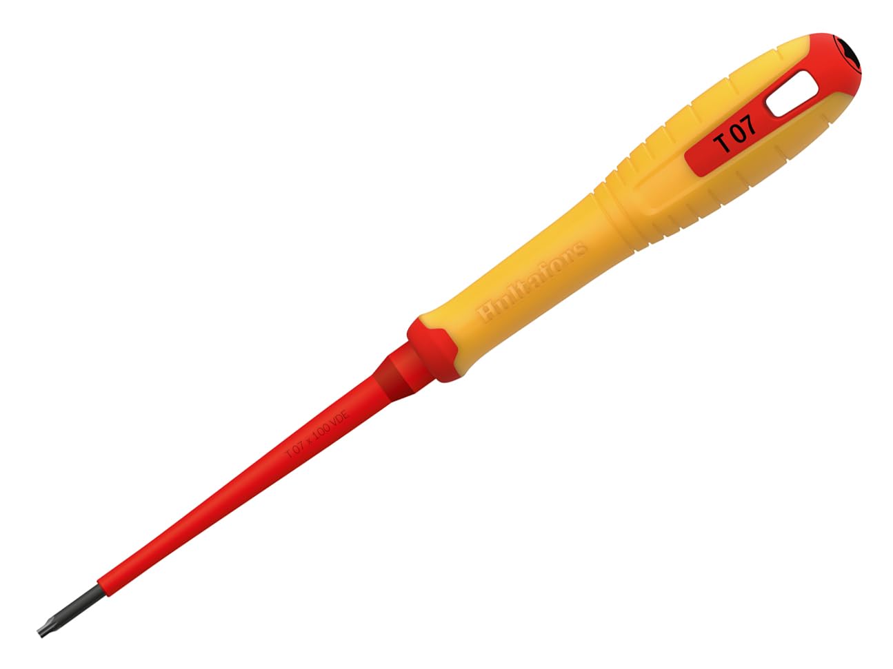 Hultafors VDE TORX® Screwdriver T07 x 100mm, with Insulated high-Quality