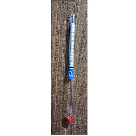 AANIJLAB® Density hydrometer range 0.700 to 1.000 for unleaded petrol and diseal specific gravity for lab and industrial work pack of 1 3