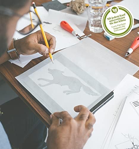 Tritart Przezroczysty papier do zadrukowania biały DIN A4 | 300 arkuszy 100 g/m² | papier przezroczysty
