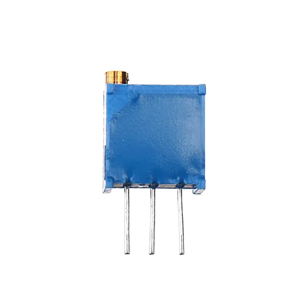 10 Piezas 3296W 1K2K5K10K20K50K100K200K500K1M Potenciómetro Recortador